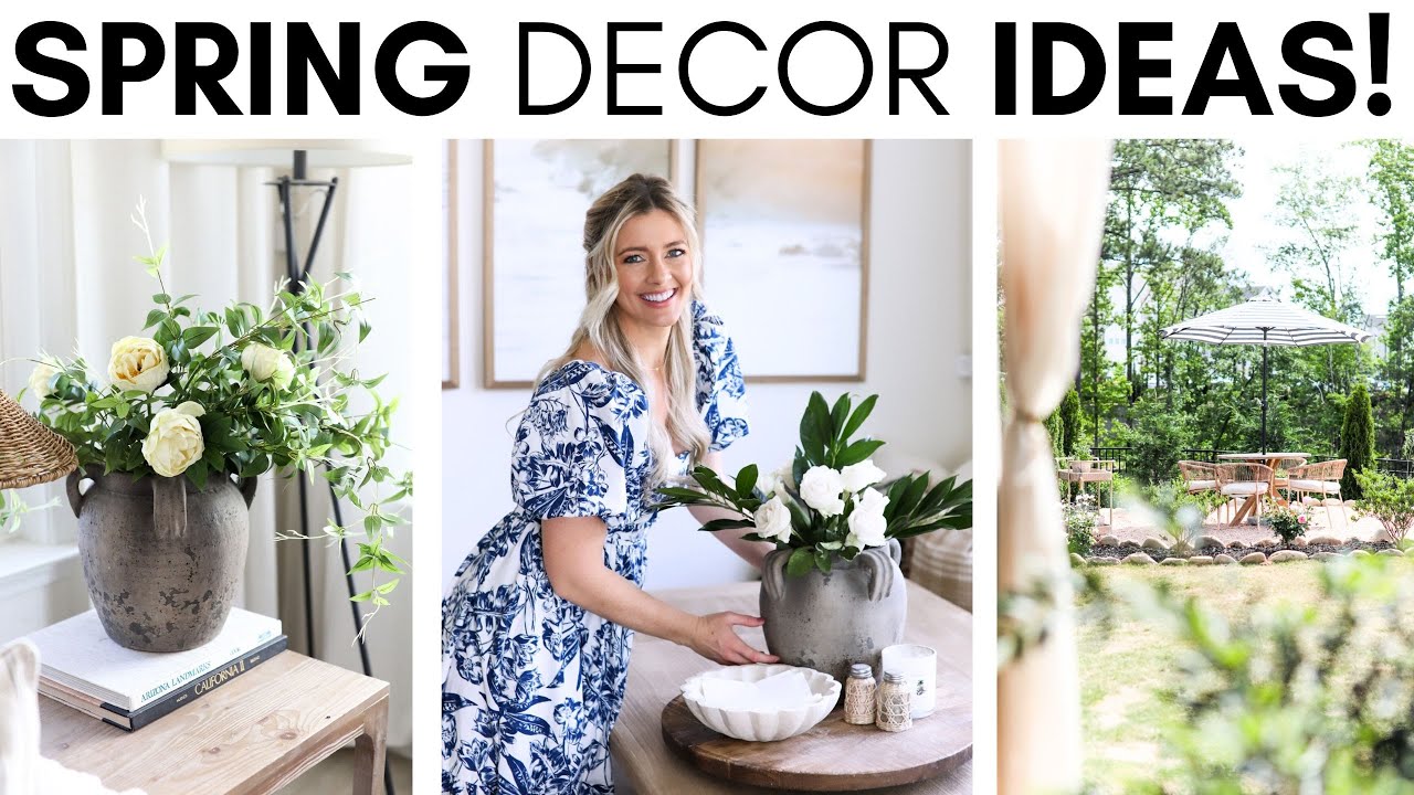 SPRING DECORATING IDEAS || BUDGET-FRIENDLY DECOR TIPS || DECORATING FOR SPRING