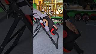 terapi saraf terjepit pake meja inversi peregangan tulang belakang dari velomax
