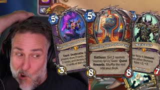 Mal'Ganis Steeds Burn It All! Hobbs Deletes Quest Warrior Cards