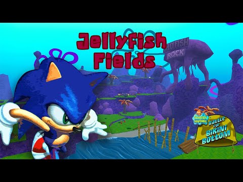 Sonic Adventure DX Mod - Jellyfish Fields from Battle for Bikini Bottom