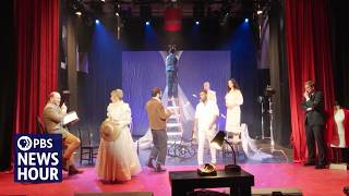 YouTube video thumbnail: Russians who Fled After Ukraine Invasion Stage Fresh Take on Classic Play in U.S.