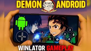 Demon Slayer Hinokami Chronicles on Android with Winlator | Android Smooth Gameplay Test (2025) 