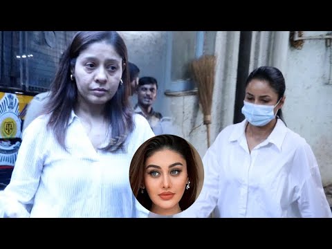 Sunidhi Chauhan & Shehnaaz Gill Arrives At Shefali Zariwala Last Journey