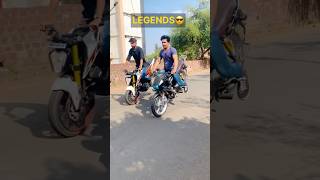 LEGEND’S wale attendance lagado jaldi😅#farazstuntrider #hayabusa #superbikes #desi