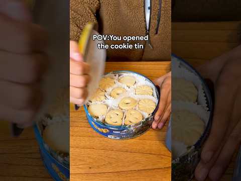 WHEN YOU OPEN THE COOKIE TIN