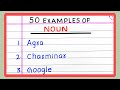 Identifying Nouns in Context