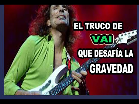 POR QUÉ STEVE VAI HACE ESTE EFECTO INCREIBLE SIN NECESIDAD DE PALANCA EN LA GUITARRA