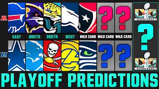 2026 NFL Playoff Predictions | Full Bracket & Super Bowl Pick