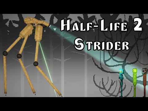 Making Half-Life 2 Strider in Melon Playground