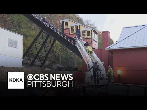 YouTube video thumbnail: Nearly 30 Passengers Rescued From Mon Incline in Pittsburgh