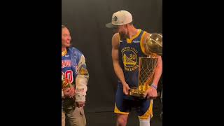 Steph Curry Celebrate The Final With Fam 🔥🥂🏀 #shorts