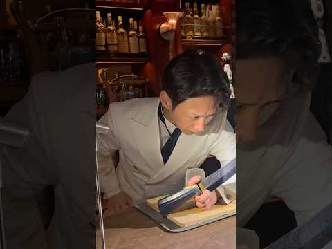 世界一の圧倒的なバーテンダー #japanesefood