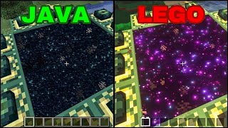 java vs lego
