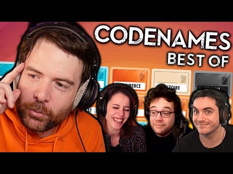 CODENAMES ft. Zerator, Antoine Daniel et AngleDroit ! (Best-of Twitch)