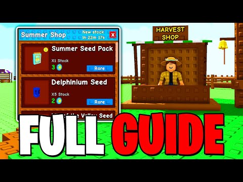 FULL GUIDE To COMPLETE MEGA HARVEST UPDATE In Grow A Garden! Roblox