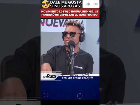 🚨I MOVIMIENTO LGBTQ CENSURA A REDIMI2, LE PROHIBIÓ CANTAR CANTAR LA CANCIÓN "HARTO"
