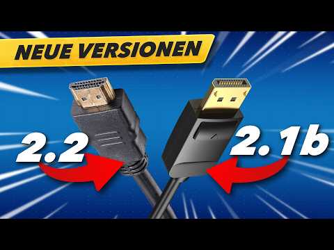 HDMI vs. Displayport 2025 - Welcher neue Standard ist besser zum Zocken?