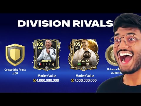 I Made Almost 2B+ Coins From Division Rivals Rewards - FC MOBILE!