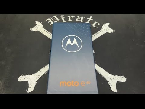(PORTUGUESE) Unboxing - Abrindo a Caixa do Motorola Moto E40 XT2159-1 - Android 11 - 4gb RAM + 64gb ROM Rose