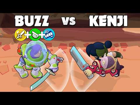 Buzz Lightyear vs Kenji ⭐ Brawl Stars X Toy Story