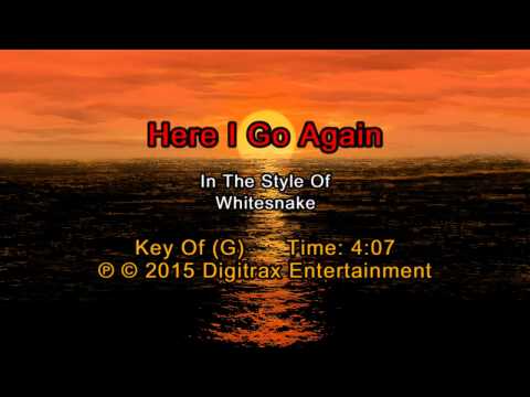 Whitesnake – Here I Go Again (Backing Track)