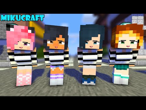 Poi poi Catnap Prison APhmau and friends - Minecraft ANimation #shorts