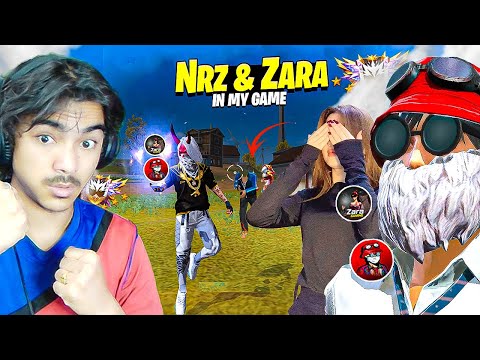 Tgr Nrz & Zara Gaming in my Game😱 Destroying Youtubers Lobby - Laka Gamer