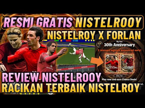 RESMI GRATIS NISTELROOY & FORLAN BIGTIME !! REVIEW & RACIKAN TERBAIK NISTELROOY BIGTIME EFOOTBALL !!