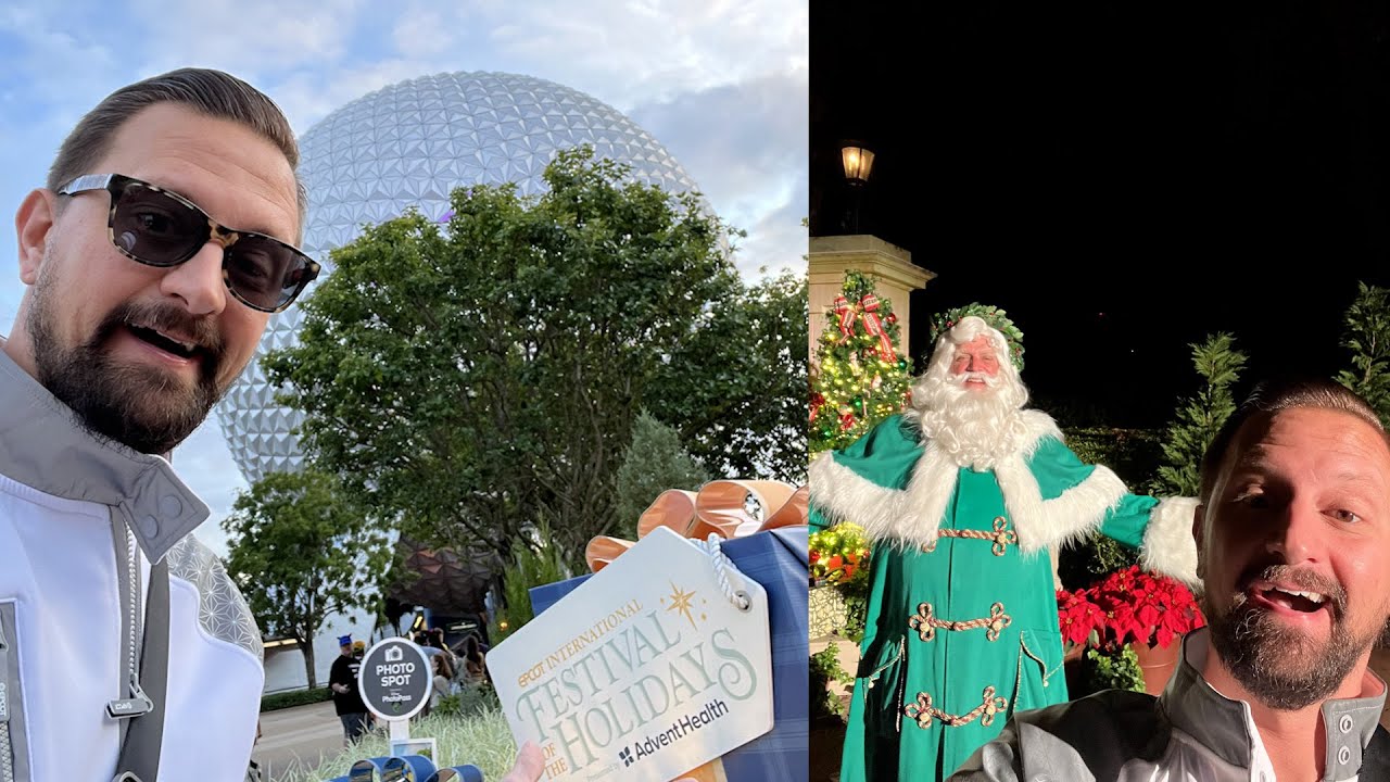 EPCOT Festival Of The Holidays At Disney World! Trying Festive Foods, Crowd Levels & More! The Tim Tracker
