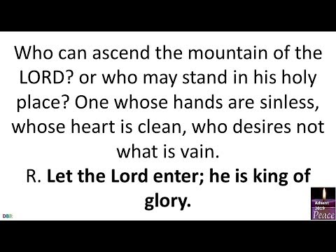 22 December 2019 Catholic Mass Daily Bible Reading