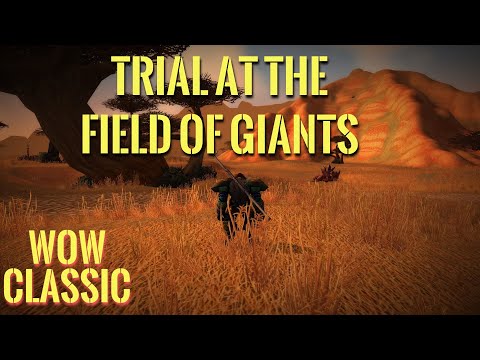 WoW Classic/Trial at the Field of Giants Warrior quest