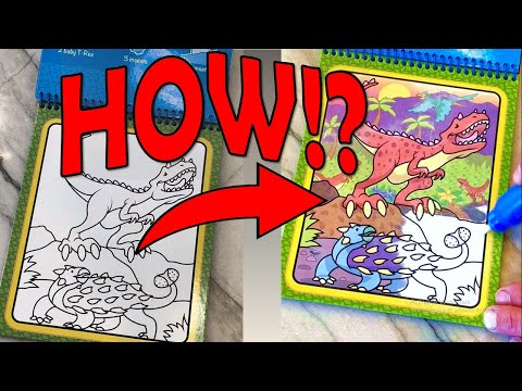 The Science of Water Reveal Coloring Books 🧪🌈