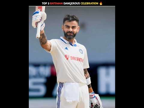 TOP 3 BATSMAN DANGEROUS CELEBRATION IN CRICKET ๐ฅ CRICKET WHIZ #shorts #shortvideo #cricket