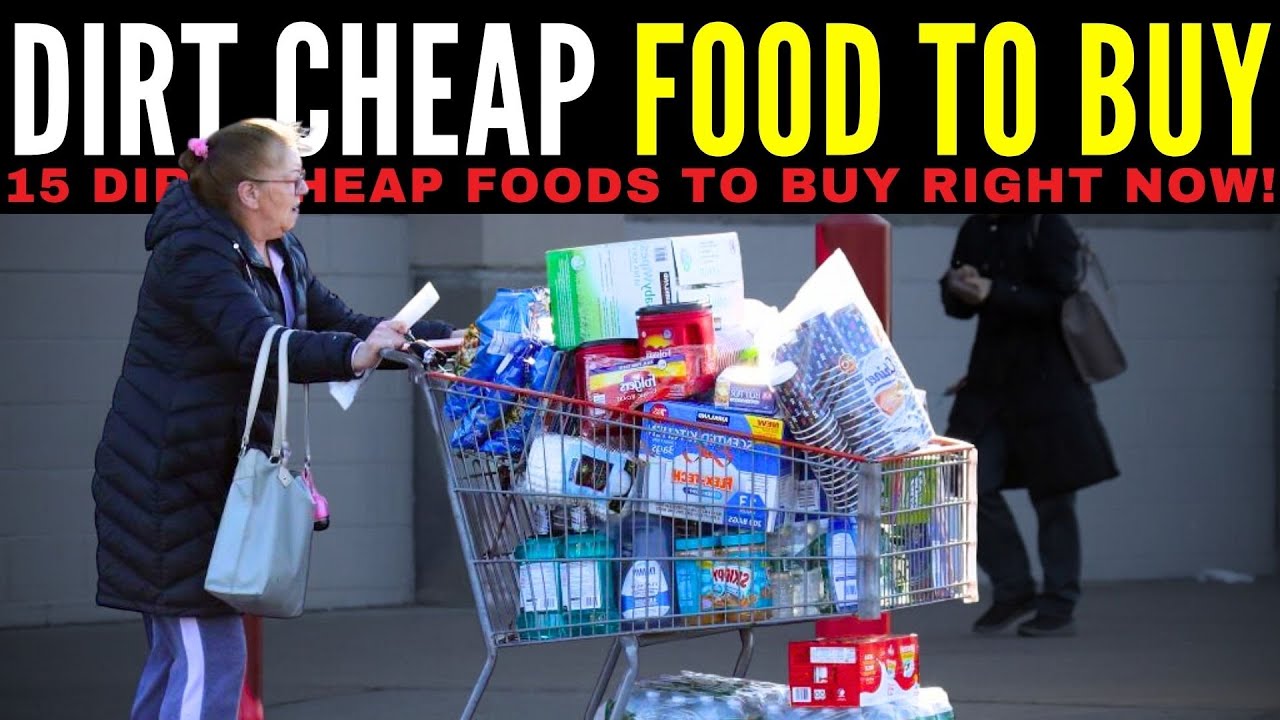 15 Dirt Cheap Emergency Foods You Forgot To Buy Before The Imminent Economic Collapse