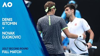 Denis Istomin v Novak Djokovic Full Match | Australian Open 2017 Second Round