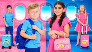 Tantangan Pesawat Pink vs Biru untuk Anak-Anak