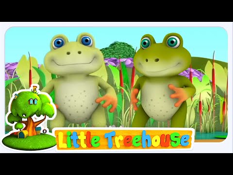 Little Treehouse - Lima Katak Kecil Pergi Berenang dan Lebih Banyak lagu Prasekolah untuk Balita