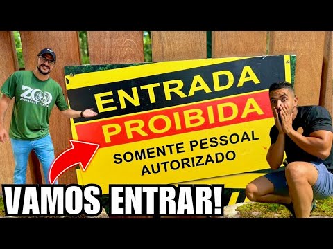 Entrei em um LOCAL PROIBIDO no ZOOPARQUE de Itatiba e Fiquei SURPREENDIDO | AVES RECRIAR