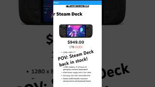 The Steam Deck is BACK in STOCK...BUT is it worth it?