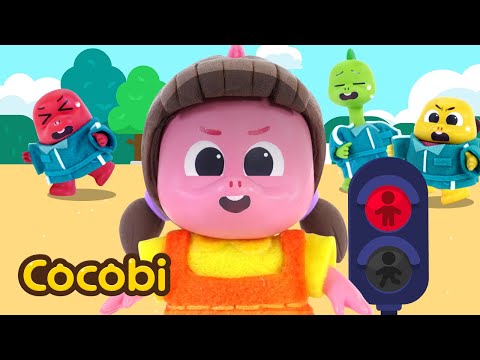 ¡No te Muevas con el Semáforo en Rojo!🔴🙅‍♂️ | Canciones Infantiles | Kids Songs | Cocobi