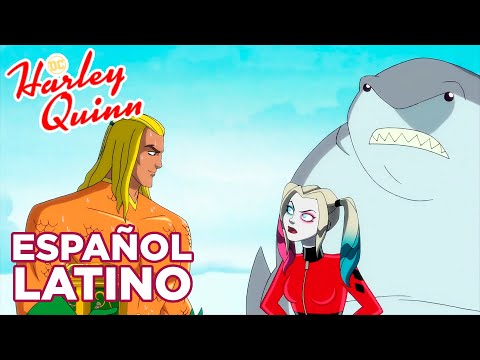 Harley enfrenta a Aquaman - Harley Quinn Serie (Fandub Latino)