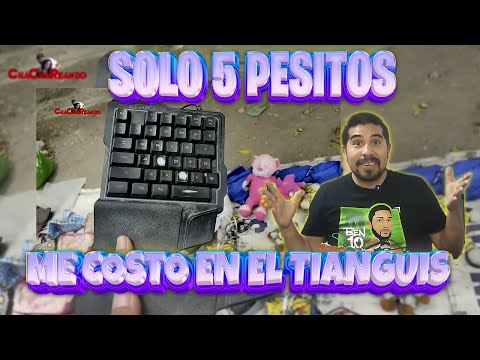 Chachareando Solo 5 Pesitos me costó "TECLADO GAMER" RGB