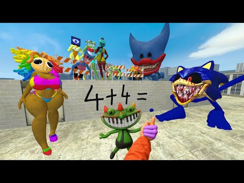 CAN YOU HELP OUT MISS DOEY THE DOUGHMAN GIRL VS NEW HOUSES POPPY PLAYTIME CHAPTER 5 in Garrys GMOD