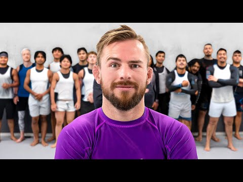 Fighting 20 white belts to test my jiu jitsu