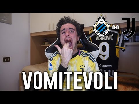 MI FICCO LE DITA IN GOLA! MI ESCE IL GIOCO DI MOTTA! UNA FIGURA DI MER*A! Club Brugge Juventus 0-0