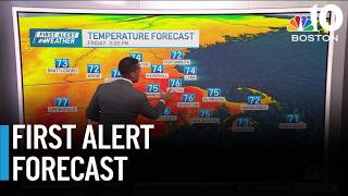 Boston forecast: Cooling temperatures and dropping humidity