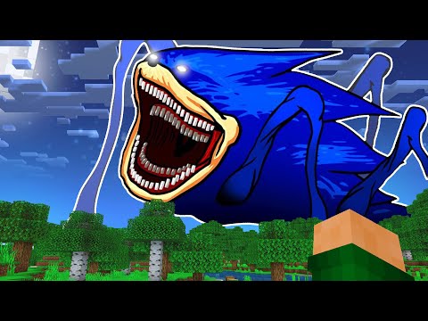 ENCONTREI O TERRÍVEL SHIN SONIC TAPES NO MINECRAFT !!