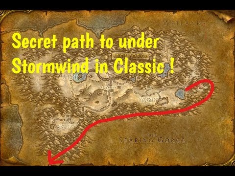 Wow Classic - New way to get under Stormwind