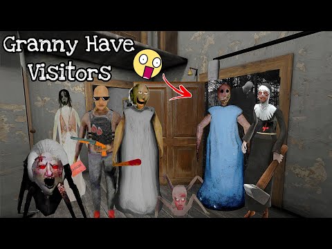 Granny Have New Visitors | Granny New Update 1.9 ( Funny Gameplay 😂)