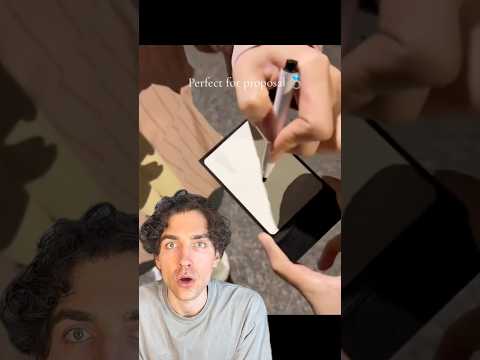أداة سحرية لتقديم طلب الزواج!